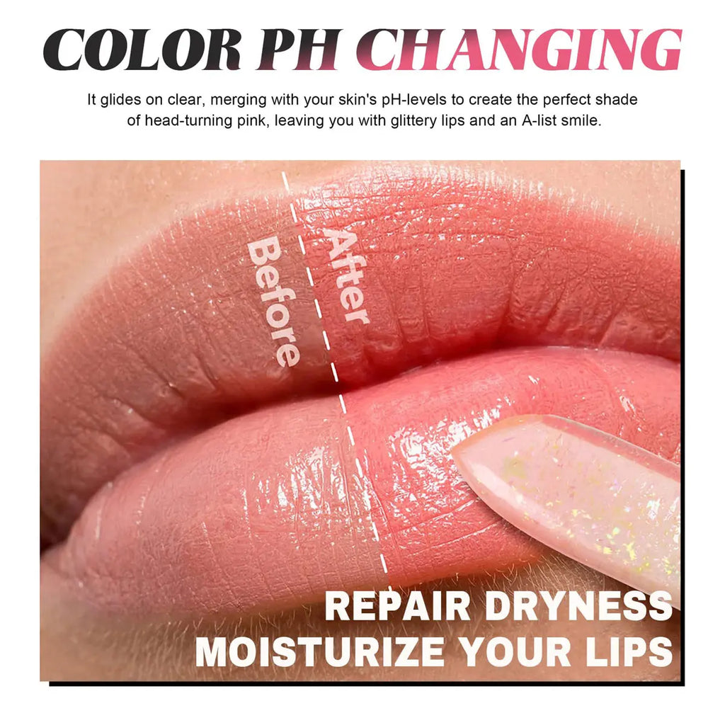 Buy 1Get 1Free Transferproof Color Changing Lipstick Long Lasting Hydrating Lipbalm Moisturizing Temperature-Sensitive Color Change Moisture Moisturizer Hydrate Long Hydrating Gloss Lip Cosmetic Glossy Luxury Plumping Lip Oil Lip Stick Mother'S Day Gift
