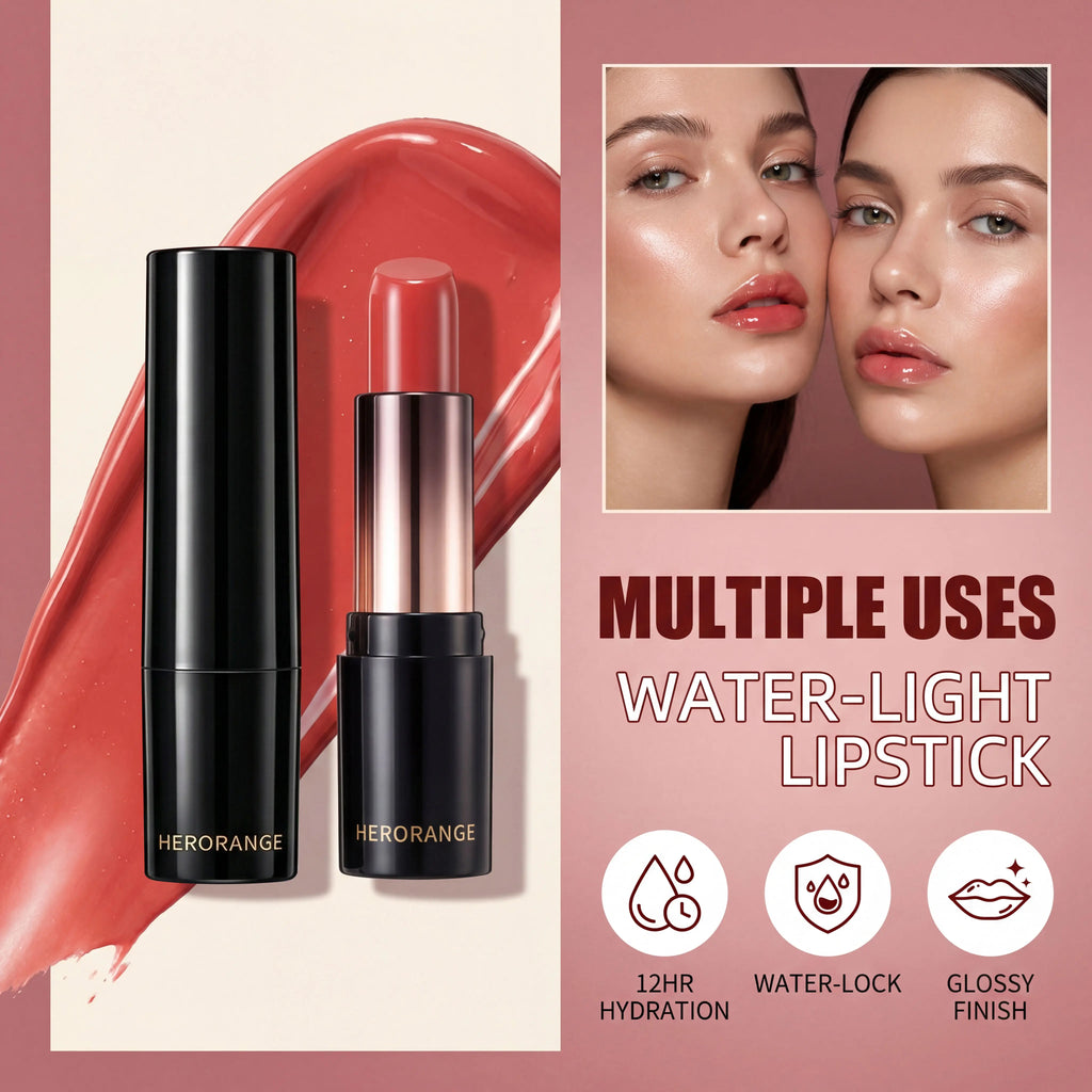 6Pcs Hydrating Glossy Lipstick Set, Trendy High Shine Lip Makeup, Long Lasting Nourishing Formula, Non Drying Plumping Anti-Crack Lip Care, Waterproof Non-Stick Cup, 6 Versatile Shades for Daily & Party Looks, Ideal Beauty Gift for Women Hydrate Cosmetic,