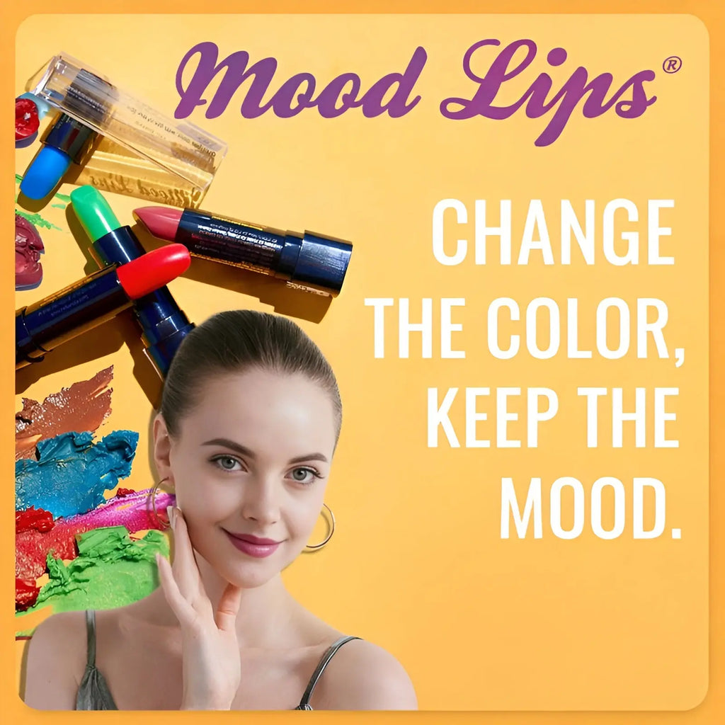 Mood Lips Color Changing Lipstick | Long Lasting Lip Stain Effect | 12 Hour Wear | Magic Ph Tint | Aloe Vera Hydrating & Moisturizing | Made in USA |