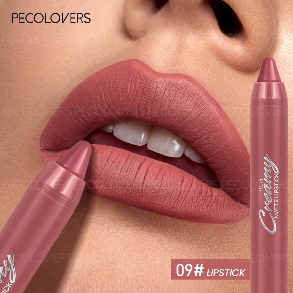 3Pcs/Set 3-In-1 Lip Color Set, Lip Kit Sets, Lip Essentials, Lip Cosmetic, Lip Liner, Creamy Lipstick and High Shine Lip Gloss, Long-Lasting & Non-Sticky Non-Fading
