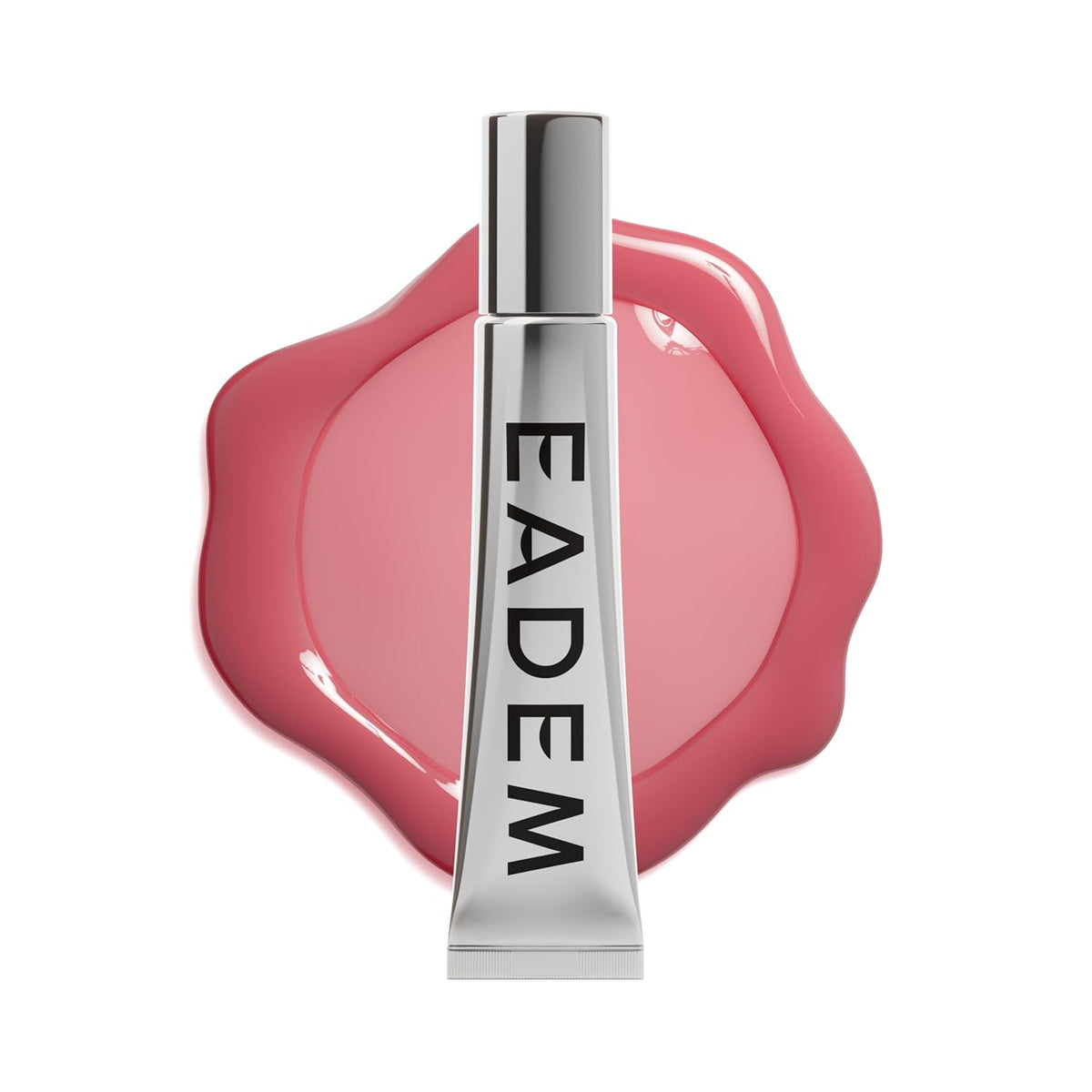 Tinted Lip Balm, Moisturizing Lip Gloss Tube for Women, Guava Fresca | Le Chouchou, Lip Softening Balm with Cooling Metal Applicator, Plumps & Smoothes Lips, Infused with Acai & Mongongo Butter